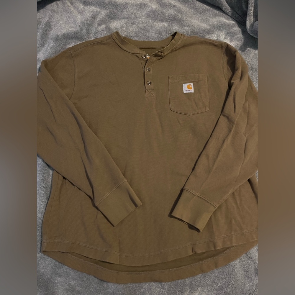 Carhartt Relaxed Fit Botton Long Sleeve sz XL
